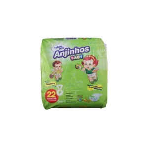 FRALDAS DESCARTÁVEISTURMA DOS ANJINHOS P COM 10 UNIDADES