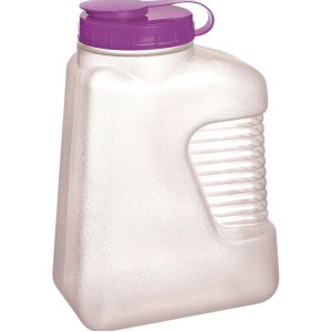 GARRAFA PLÁSTICA PARA ÁGUA (GELADEIRA)